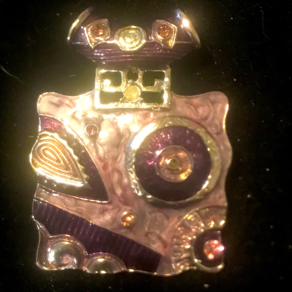 Vintage Gaudi Geometric Pendant